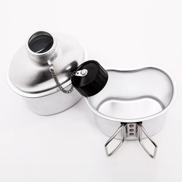 FreeCamp Goodman Alüminyum Kupalı Matara 1 Litre-KAMUFLAJ - 2