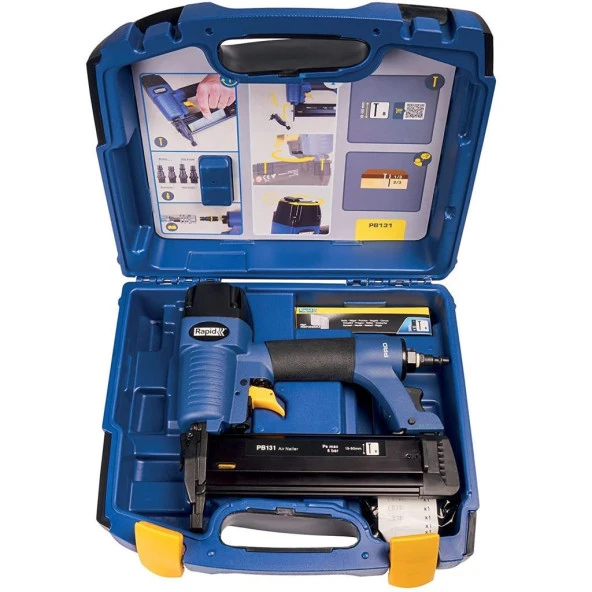 Rapid PB131 Havalı Zımba Çivi Çakma Makinesi 15-50mm - 2