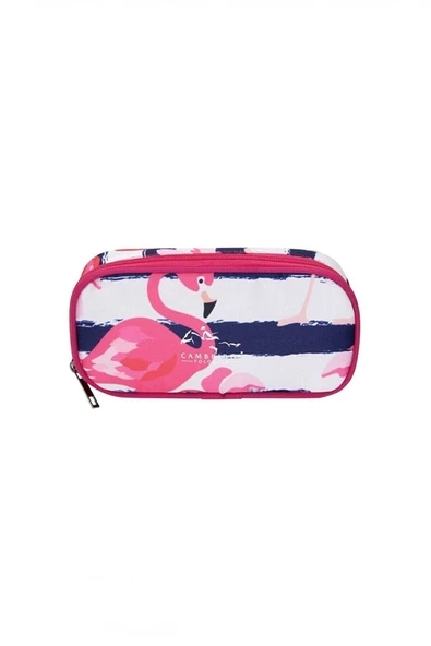 Cambridge Polo Club Pembe Flamingo Kalem Çantası 40038 216 - 2