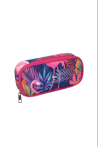 Cambridge Polo Club Flamingolu Kalem Çantası 40038 202 - Resim 3