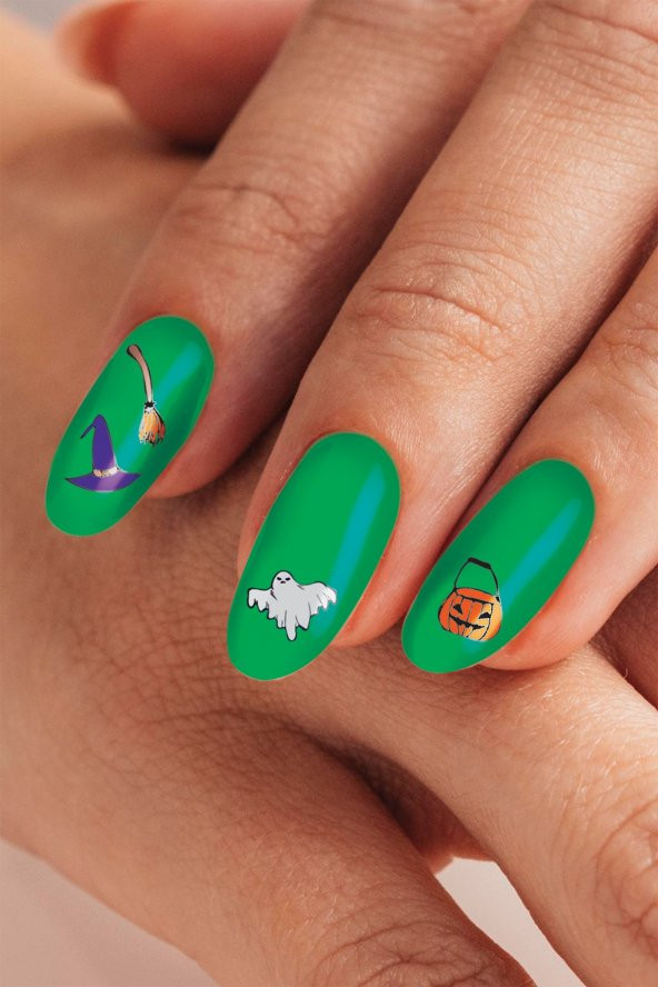 4lü Tırnak Dövmesi Seti, Tırnak Sticker Seti, Nail Art, Tattoo - 5
