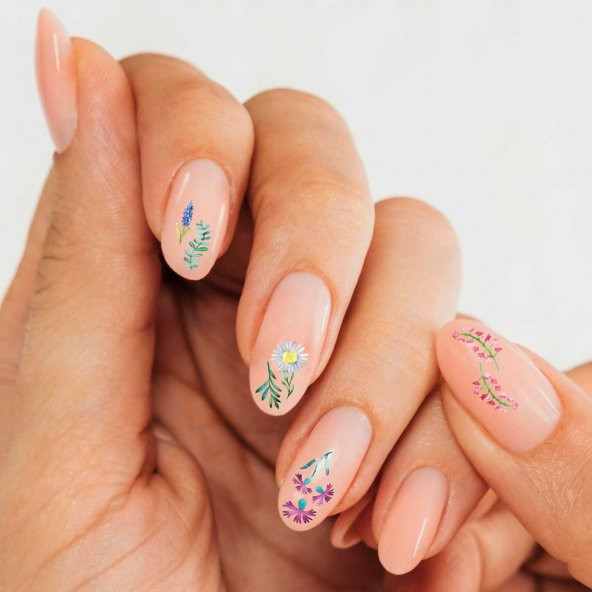 3lü Tırnak Dövmesi Seti, Tırnak Sticker Seti, Nail Art, Tattoo - 3