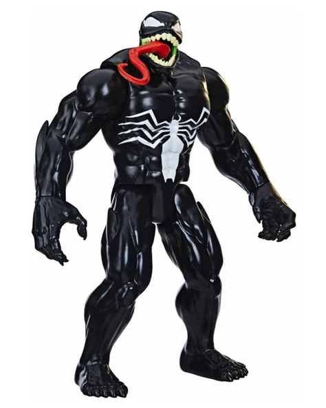 Spider-Man Titan Hero Series 30cm Figür Venom Marvel F9484 - Resim 3