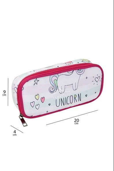 Cambridge Polo Club Unicorn Yazılı Kalem Çantası 40038 209