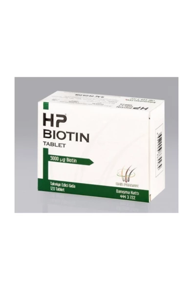 HP Biotin 5 mg 120 Tablet