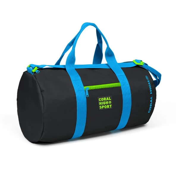 Coral High Sport Koyu Gri Silindir Spor Çantası - 27505