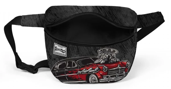 Coral High Siyah Araba Çocuk Günlük Bel Çantası - Erkek Çocuk ürün görseli