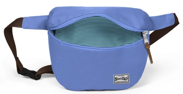 Coral High Lüks Derin Mavi Bel Çantası - Resim 2