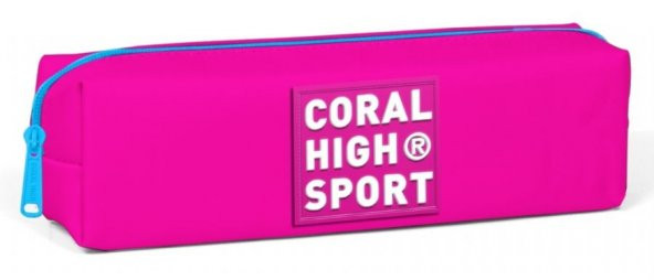 Coral High Sport Tek Bölmeli Pembe Kalem Çantası