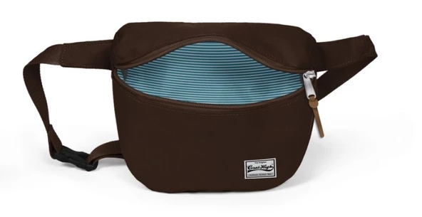 Coral High Lüks Kahverengi Bel Çantası - Resim 2