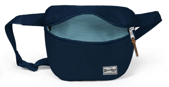 Coral High Lüks Lacivert Bel Çantası - Resim 2