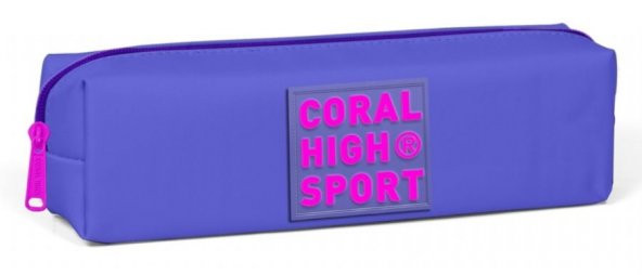 Coral High Sport Tek Bölmeli Lavanta Mor Kalemlik