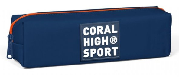 Coral High Sport Tek Bölmeli Lacivert Kalemlik