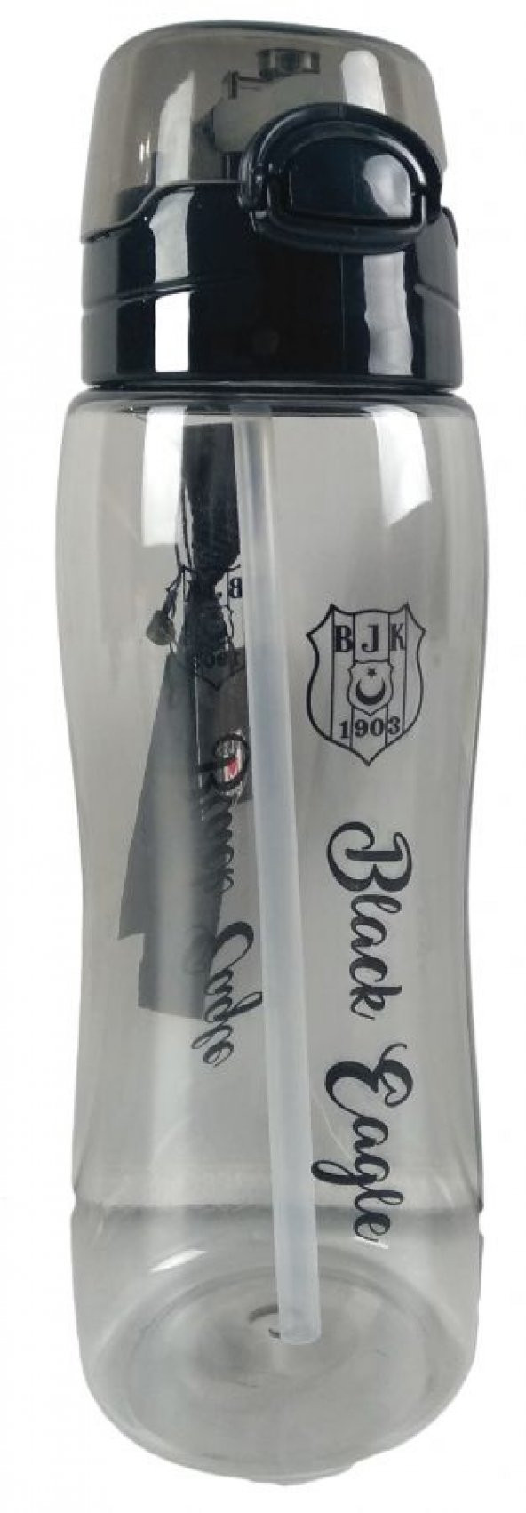 Bjk Lisanslı 750 ml Matara/Suluk - Çift Kademe Kilit Mekanizmalı
