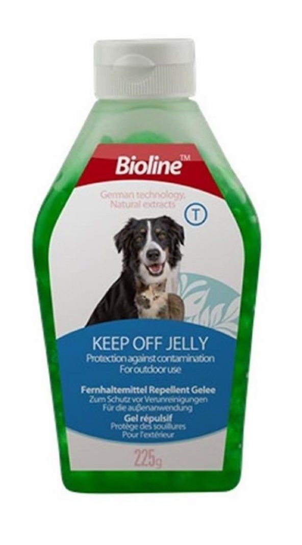 Bioline Kedi Ve Köpek Dış Mekan Uzaklaştırıcı Jel 225 Gr