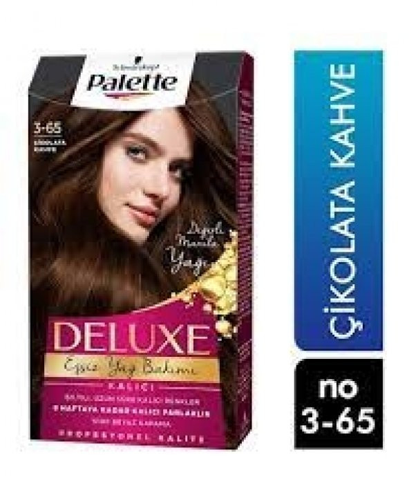 Palette Deluxe 3-65 Çikolata Kahve Saç Boyası