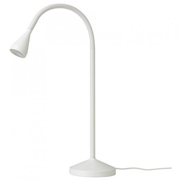 LED'li Çalışma Lambası, Beyaz Renk IKEA 1.9 W Çalışma Masa Lambası Dekorasyon