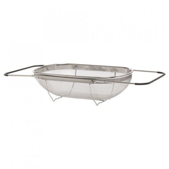 Kulplu-Lavaboya Uygun Süzgeç, IKEA Paslanmaz Çelik Ölçü 34x23 Cm - 4