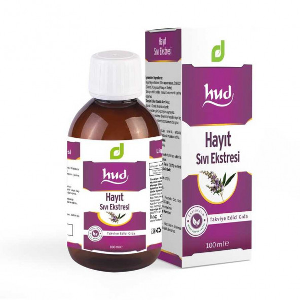 Hud Hayıt Sıvı Ekstresi 100 ml