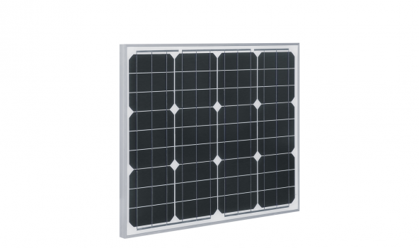 50Watt Monokristal Güneş Paneli