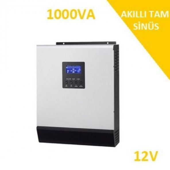 Tam Sinüs (Akıllı) İnverter 1KW (12V)
