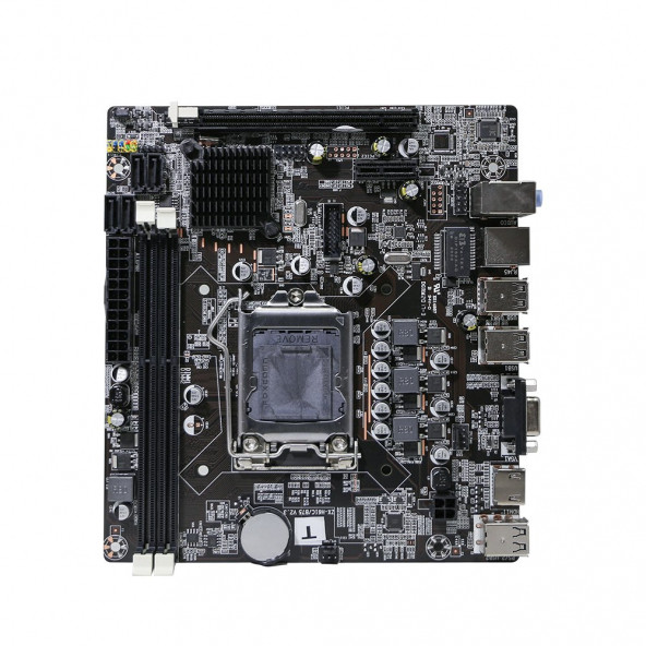 Turbox WorkTeam H61C Intel H61 1600 MHz DDR3 Soket 1155 mATX Anakart - 2