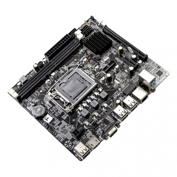 Turbox WorkTeam H61C Intel H61 1600 MHz DDR3 Soket 1155 mATX Anakart - 3
