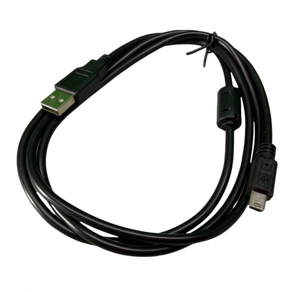 KABLO USB 5 PİN NIVATECH NTC 607 USB TO MİNİ 5 PİN BLACK 1.5M
