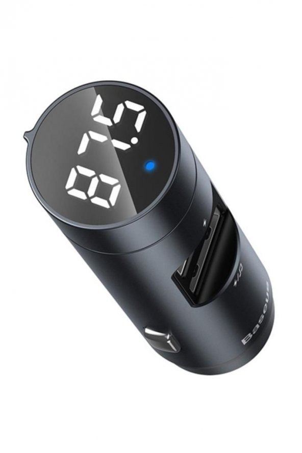 Energy Column Bluetooth 5.0 Araç Mp3 Dual Usb Araç Şarjı Siyah 31564 - 4