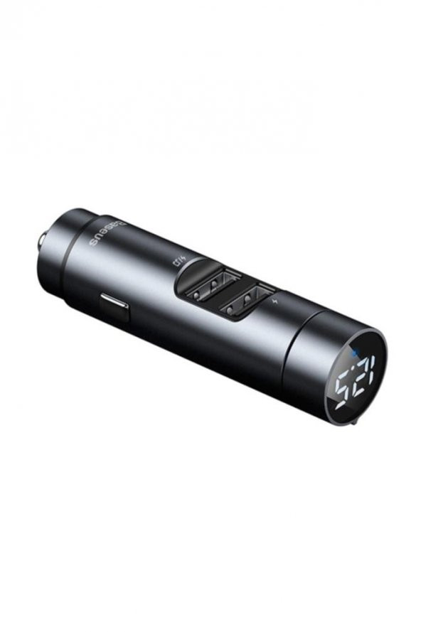 Energy Column Bluetooth 5.0 Araç Mp3 Dual Usb Araç Şarjı Siyah 31564 - 5