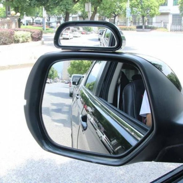 Polham Araç Kör Nokta Aynası Oto Ayna 1 Adet Dış Ayna Üstü İlave Geri Kör Nokta Aynası Oto ayna