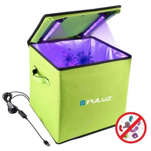 Polham Virüs Temizleme Kutusu,  UV Işıklı Strelik Kutusu, Kıyafet ve Elektronik Temizleme Cihazı