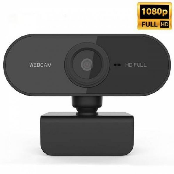 Polham Asus, Lenovo Uym Klipsli Mikrofonlu Full HD Webcam Kamerası, 1080P Kamera