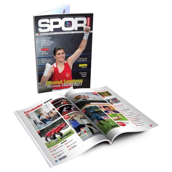 (Paket-3) Spor ve Yaşam Dergisi 1 Yıllık Dergi Aboneliği + Uzaktan Eğitimi DVD Seti