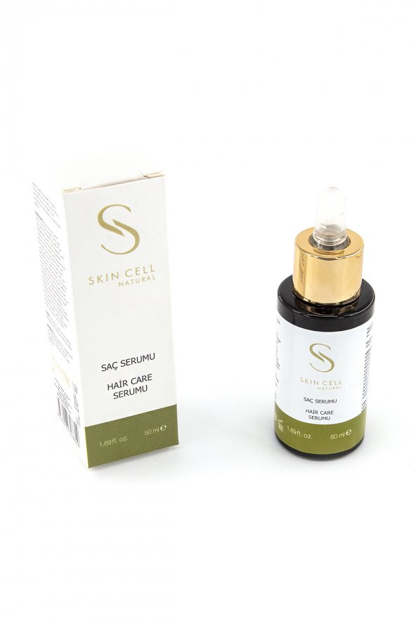 Skın Cell Natural Hızlı Uzama Etkili  Saç Serumu Yıpranmış Saçlar için Kırılma Dökülme Karşıtı, 50 ml - 2
