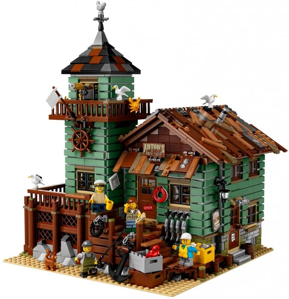 LEGO Ideas 21310 Old Fishing Store - Resim 4