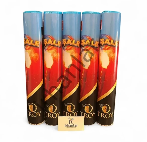 Taraftar Maç Meşalesi Dumanlı Sis Karışık Renkli - 2