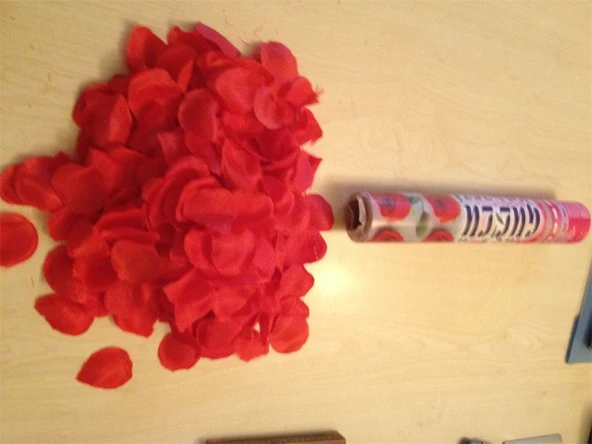 Gül Yapraklı Konfeti 30 Cm - Resim 2