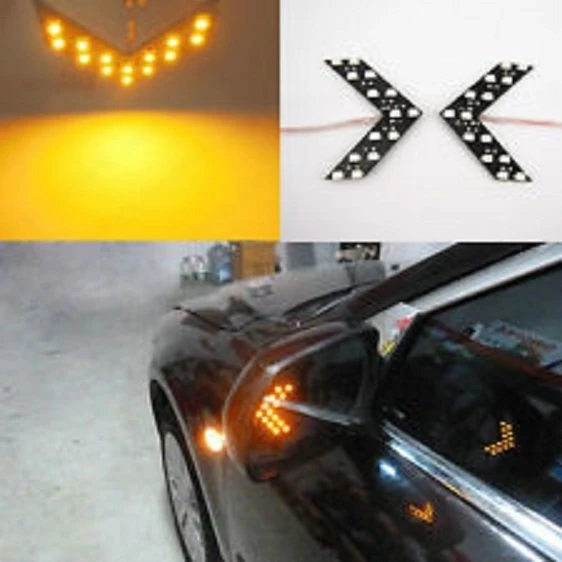 Ok İşaretli Yan Ayna Led Sinyal Lambası - Resim 3