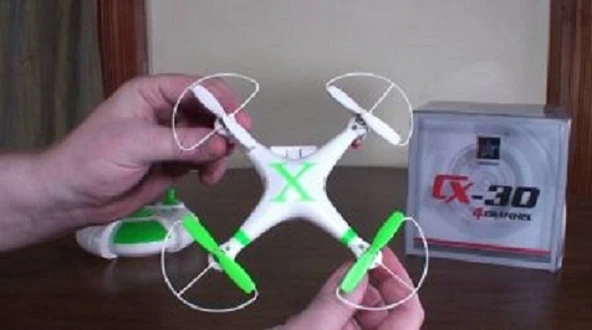 Jjrc Hubsan Kanat Pervane cx30w x4 107l X4 107C, X4 107D, ls 124 - Resim 2