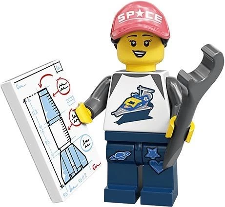 LEGO Minifigures 71027 Series 20: 6.Space Fan