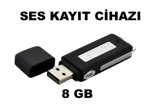 Usb Şeklinde Ses Kayıt Cihazı Tek Şarjla 20 Saat Kayıt Yapar