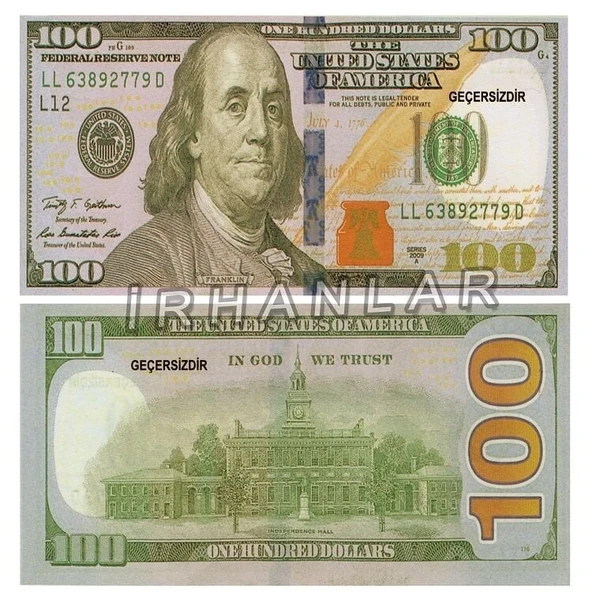 Düğün Doları Düğün Parası Geçersiz Para 1000 Adet - Resim 3