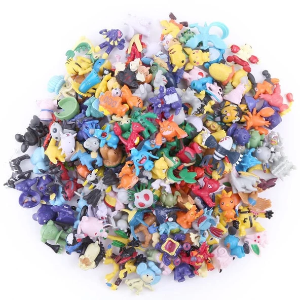 24 Adet Pokemon Mini Anime Figür Oyuncaklar - 1
