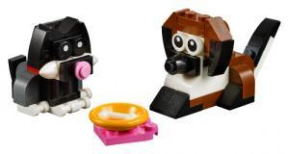 LEGO Promotional 40401 Dog and Cat Friendship Day - 2