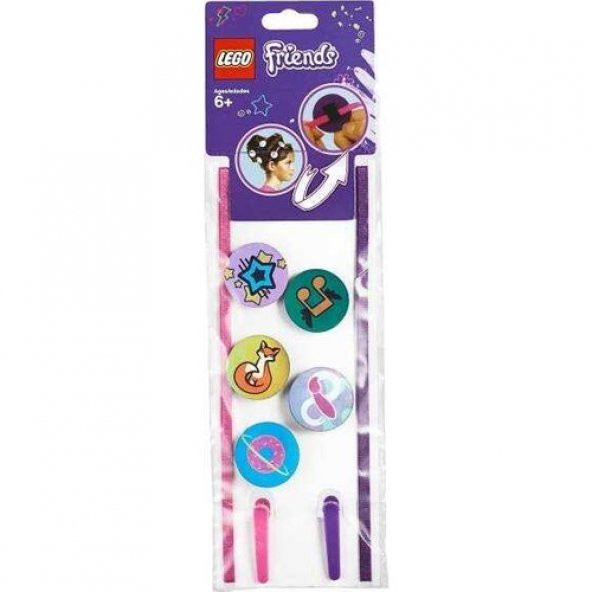 LEGO Gear 853892 Friends Hair Accessory Set