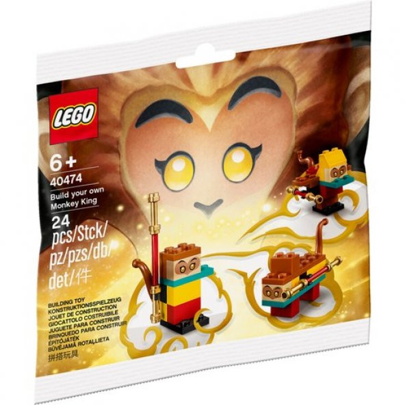 LEGO Monkie Kid 40474 Build your own Monkey King - 1