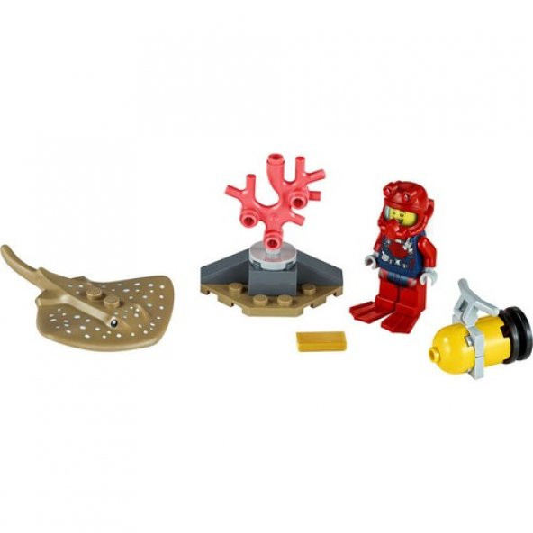 LEGO City 30370 Diver - 1