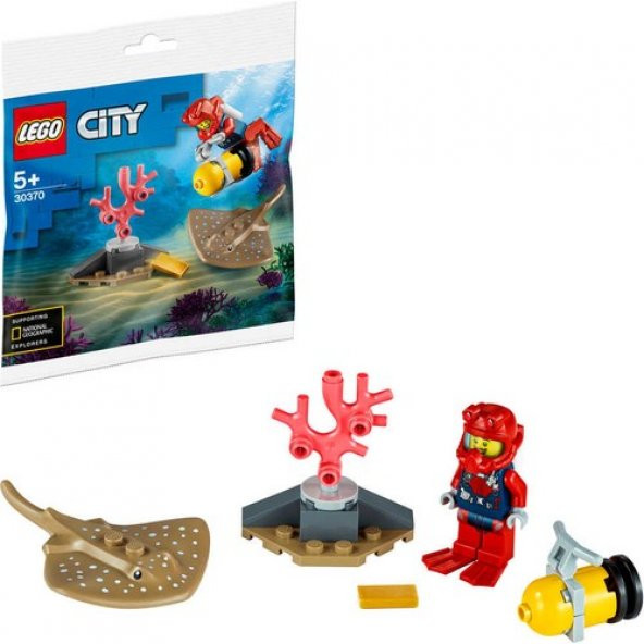 LEGO City 30370 Diver - 3