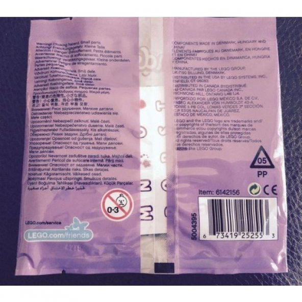 LEGO Friends 5004395 Sticker Keychain Set - Resim 2